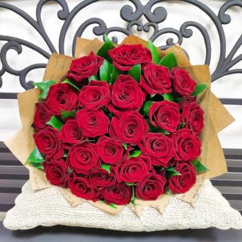 Букет 25 красных роз Артикул - 184275